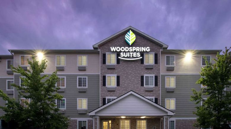 WoodSpring Suites Raleigh Apex Exterior. Images powered by <a href="https://iceportal.shijigroup.com" target="_blank" rel="noopener">Ice Portal</a>.