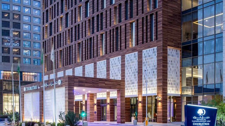 DoubleTree Riyadh Financial District Exterior. Images powered by <a href="https://iceportal.shijigroup.com" target="_blank" rel="noopener">Ice Portal</a>.