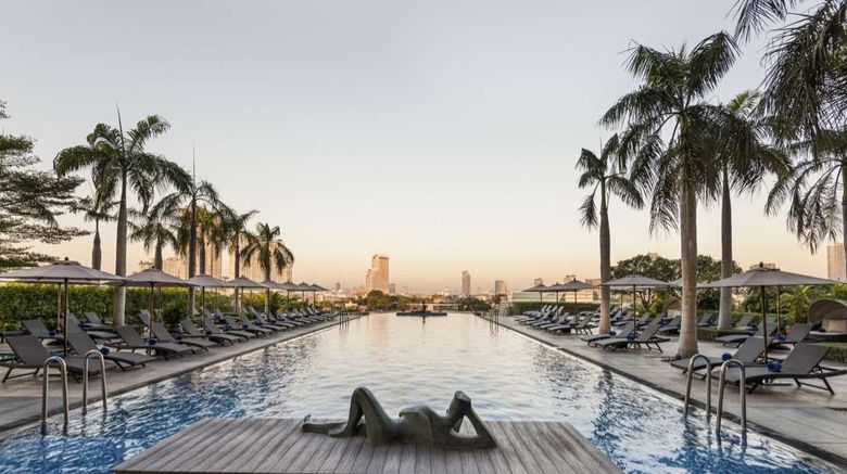 <b>Chatrium Hotel Riverside Bangkok Pool</b>. Images powered by <a href=https://www.travelagewest.com/Hotels/Bangkok/