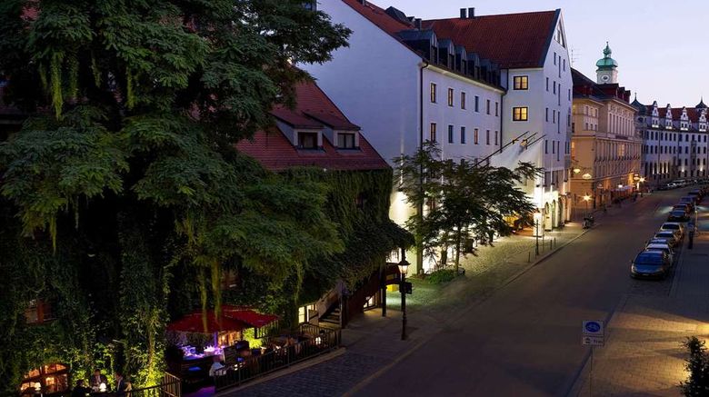 <b>Platzl Hotel Exterior</b>. Images powered by <a href="https://iceportal.shijigroup.com/" title="IcePortal" target="_blank">IcePortal</a>.