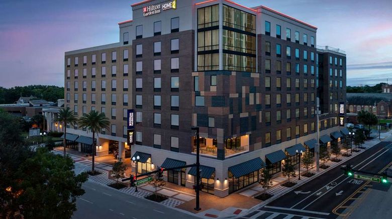 <b>Hilton Garden Inn Orlando Downtown Exterior</b>. Images powered by <a href="https://iceportal.shijigroup.com/" title="IcePortal" target="_blank">IcePortal</a>.
