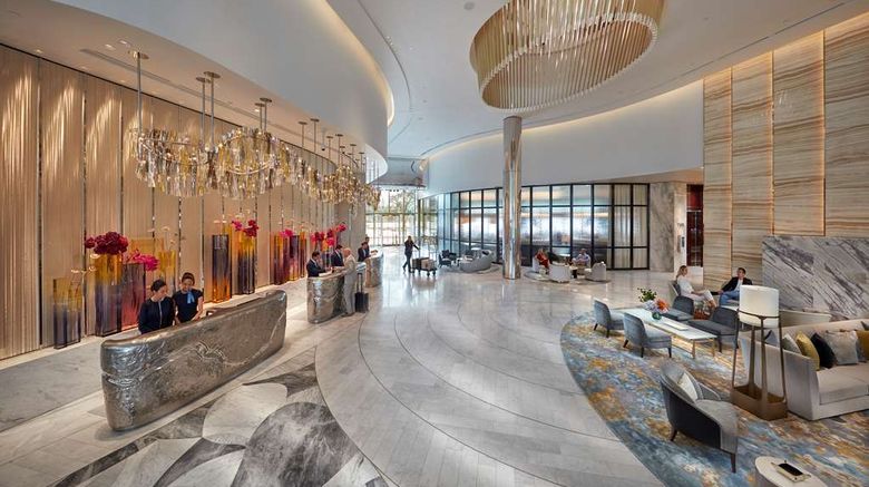 Crown Towers Sydney Lobby. Images powered by <a href="https://iceportal.shijigroup.com" target="_blank" rel="noopener">Ice Portal</a>.