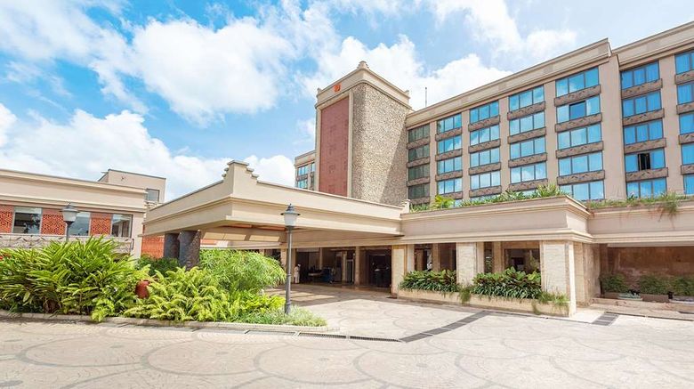 Nairobi Serena Hotel Exterior. Images powered by <a href="https://iceportal.shijigroup.com" target="_blank" rel="noopener">Ice Portal</a>.