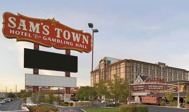 Sam's Town Hotel & Gambling Hall Exterior
