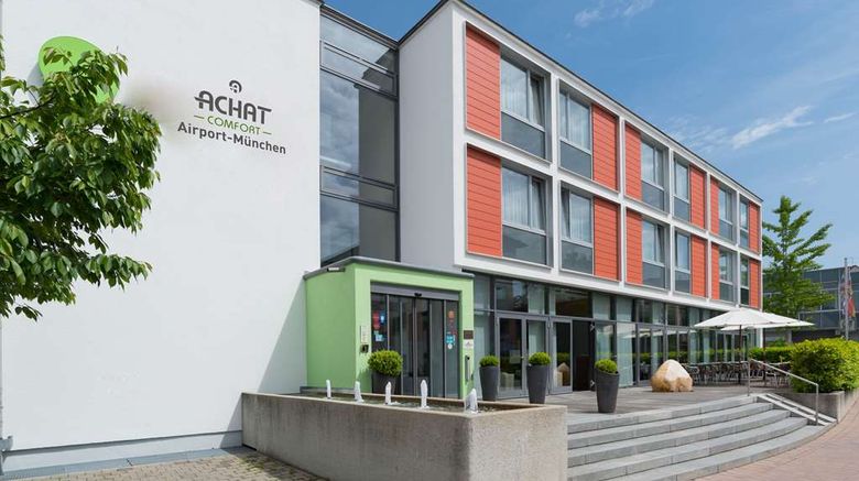 ACHAT Hotel Corbin Muenchen Airport Exterior. Images powered by <a href="https://iceportal.shijigroup.com" target="_blank" rel="noopener">Ice Portal</a>.