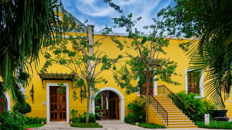 Hacienda Xcanatun by Angsana Exterior. Images powered by <a href=https://www.travelweekly.com/Hotels/Merida-Mexico/