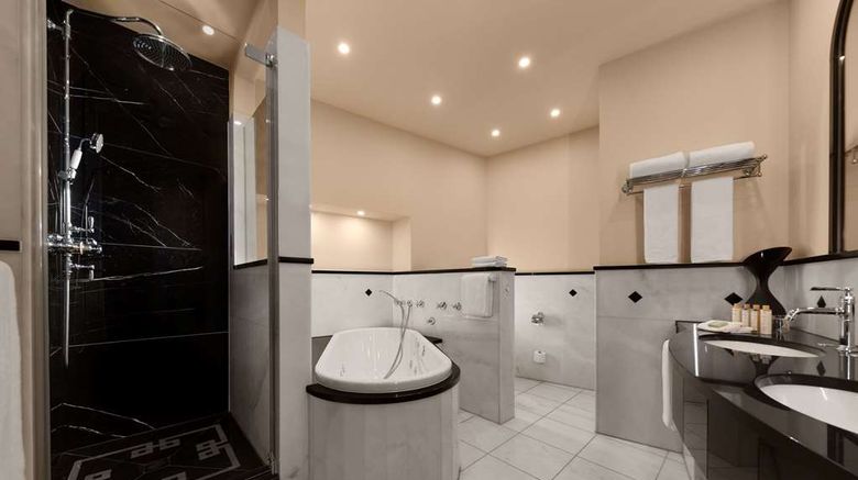 <b>Wasserturm Hotel, Curio Coll by Hilton Room</b>. Images powered by <a href=https://www.travelagewest.com/Hotels/Cologne-Germany/