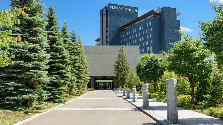 Sapporo Park Hotel Exterior. Images powered by <a href="https://iceportal.shijigroup.com" target="_blank" rel="noopener">Ice Portal</a>.