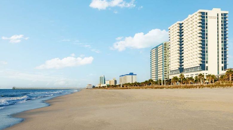 Homewood Suites by Hilton Myrtle Beach Exterior. Images powered by <a href="https://iceportal.shijigroup.com" target="_blank" rel="noopener">Ice Portal</a>.