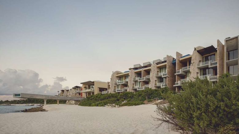 La Casa de la Playa Exterior. Images powered by <a href=https://www.travelweekly.com/Hotels/Playa-del-Carmen-Mexico/