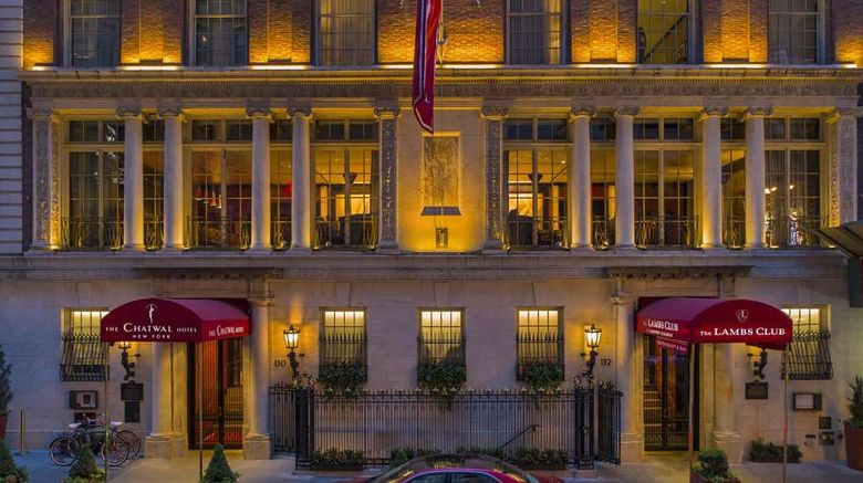 <b>The Chatwal Exterior</b>. Images powered by <a href=https://www.travelagewest.com/Hotels/New-York-NY/