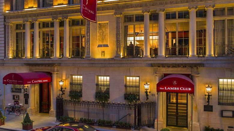 <b>The Chatwal Exterior</b>. Images powered by <a href=https://www.travelagewest.com/Hotels/New-York-NY/