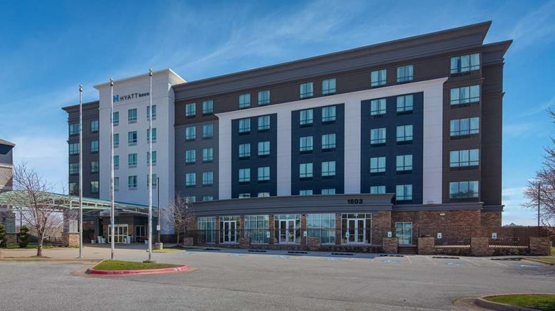 Hyatt House Bentonville/Rogers Exterior. Images powered by <a href="https://iceportal.shijigroup.com" target="_blank" rel="noopener">Ice Portal</a>.