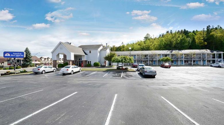 <b>Americas Best Value Inn St Ignace Exterior</b>. Images powered by <a href="https://iceportal.shijigroup.com/" title="IcePortal" target="_blank">IcePortal</a>.