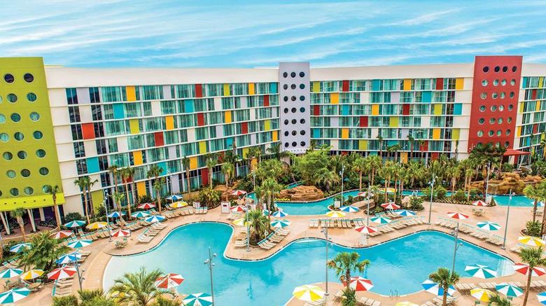 <b>Universal's Cabana Bay Beach Resort Exterior</b>. Images powered by <a href="https://iceportal.shijigroup.com/" title="IcePortal" target="_blank">IcePortal</a>.
