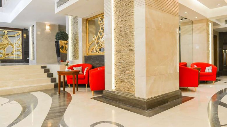 <b>Golden Tulip Hotel Flamenco Cairo Lobby</b>. Images powered by <a href="https://iceportal.shijigroup.com/" title="IcePortal" target="_blank">IcePortal</a>.