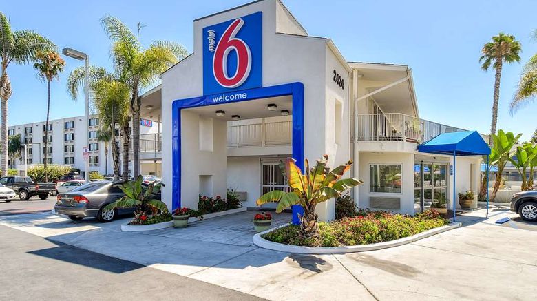 Motel 6 San Diego Hotel Circle Exterior. Images powered by <a href="https://iceportal.shijigroup.com" target="_blank" rel="noopener">Ice Portal</a>.