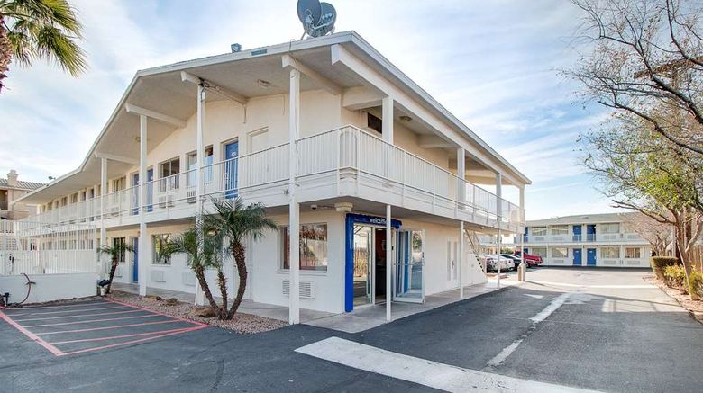 <b>Motel 6 Phoenix East Exterior</b>. Images powered by <a href="https://iceportal.shijigroup.com/" title="IcePortal" target="_blank">IcePortal</a>.