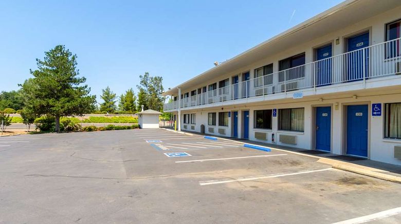 <b>Motel 6 Redding Central Exterior</b>. Images powered by <a href="https://iceportal.shijigroup.com/" title="IcePortal" target="_blank">IcePortal</a>.