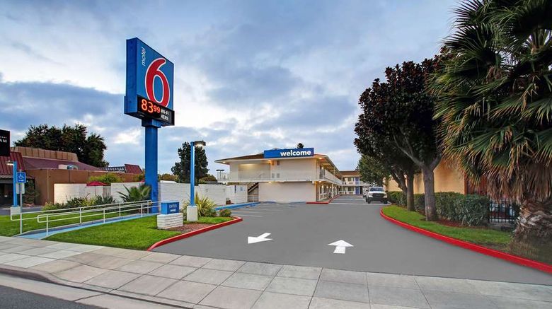 Motel 6 Santa Clara Exterior. Images powered by <a href="https://iceportal.shijigroup.com" target="_blank" rel="noopener">Ice Portal</a>.