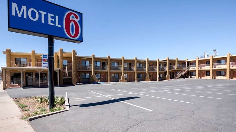 Motel 6 Santa Fe Plaza Downtown Exterior. Images powered by <a href="https://iceportal.shijigroup.com" target="_blank" rel="noopener">Ice Portal</a>.