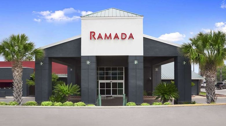 Ramada Del Rio Exterior. Images powered by <a href=https://www.travelweekly.com/Hotels/Del-Rio-TX/