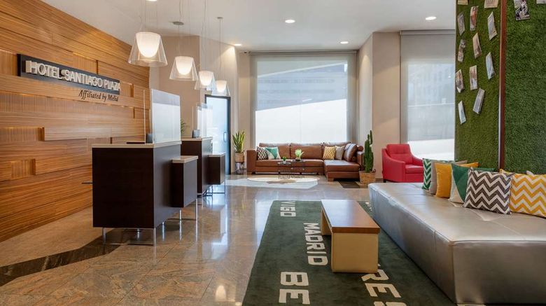 <b>Hotel Santiago Plaza, Affiliated Melia Lobby</b>. Images powered by <a href="https://iceportal.shijigroup.com/" title="IcePortal" target="_blank">IcePortal</a>.