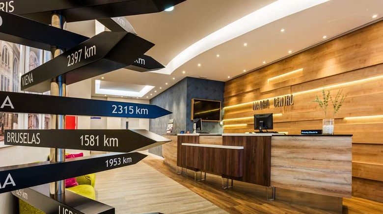<b>Hotel Madrid Centro, Affiliated by Melia Lobby</b>. Images powered by <a href="https://iceportal.shijigroup.com/" title="IcePortal" target="_blank">IcePortal</a>.
