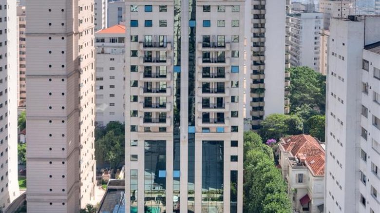 <b>Sao Paulo Higienopolis, Affiliated Melia Exterior</b>. Images powered by <a href="https://iceportal.shijigroup.com/" title="IcePortal" target="_blank">IcePortal</a>.