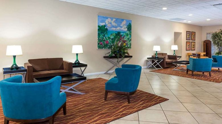 <b>Ramada by Wyndham Kissimmee Gateway Lobby</b>. Images powered by <a href="https://iceportal.shijigroup.com/" title="IcePortal" target="_blank">IcePortal</a>.