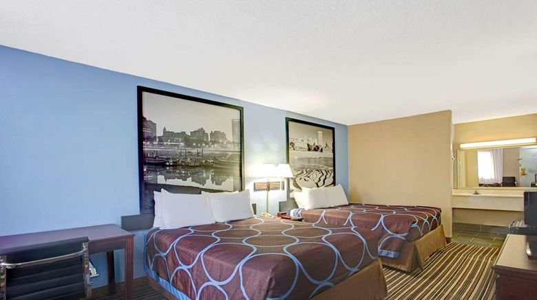 <b>Super 8 Memphis/Dwtn/Graceland Area Room</b>. Images powered by <a href="https://iceportal.shijigroup.com/" title="IcePortal" target="_blank">IcePortal</a>.