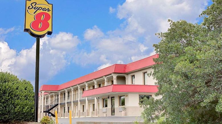 Super 8 Laurel Exterior. Images powered by <a href="https://iceportal.shijigroup.com" target="_blank" rel="noopener">Ice Portal</a>.