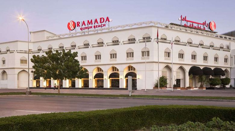 <b>Ramada Qurum Beach Exterior</b>. Images powered by <a href="https://iceportal.shijigroup.com/" title="IcePortal" target="_blank">IcePortal</a>.