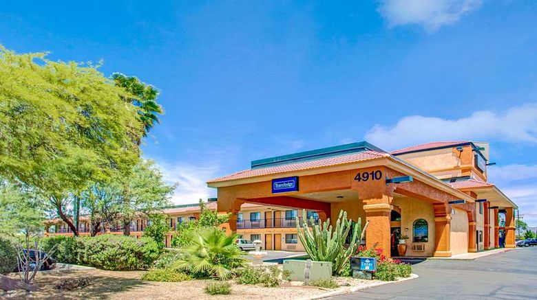 Travelodge Tucson Exterior. Images powered by <a href="https://iceportal.shijigroup.com" target="_blank" rel="noopener">Ice Portal</a>.