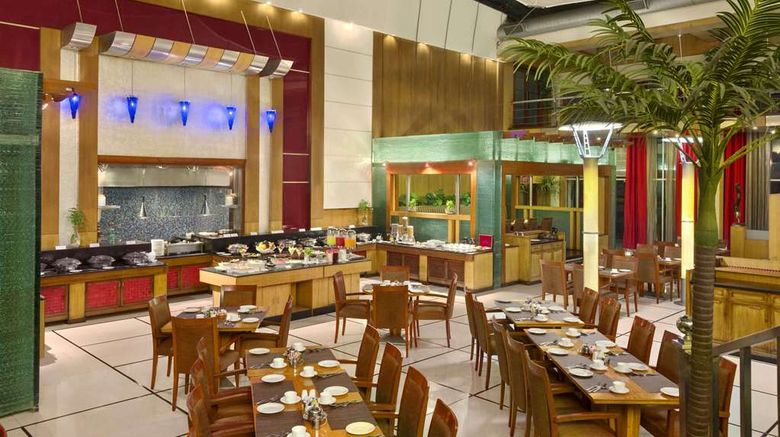 <b>Ramada Jaipur Restaurant</b>. Images powered by <a href="https://iceportal.shijigroup.com/" title="IcePortal" target="_blank">IcePortal</a>.