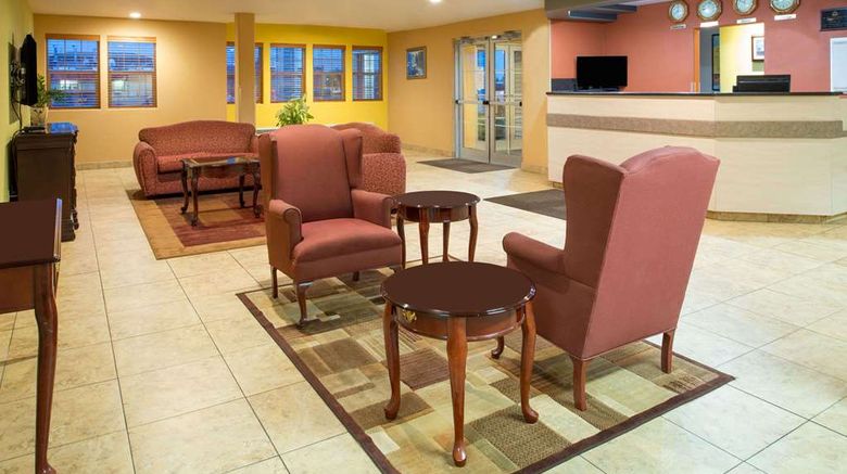 <b>Days Inn & Suites Spokane Airport Lobby</b>. Images powered by <a href="https://iceportal.shijigroup.com/" title="IcePortal" target="_blank">IcePortal</a>.