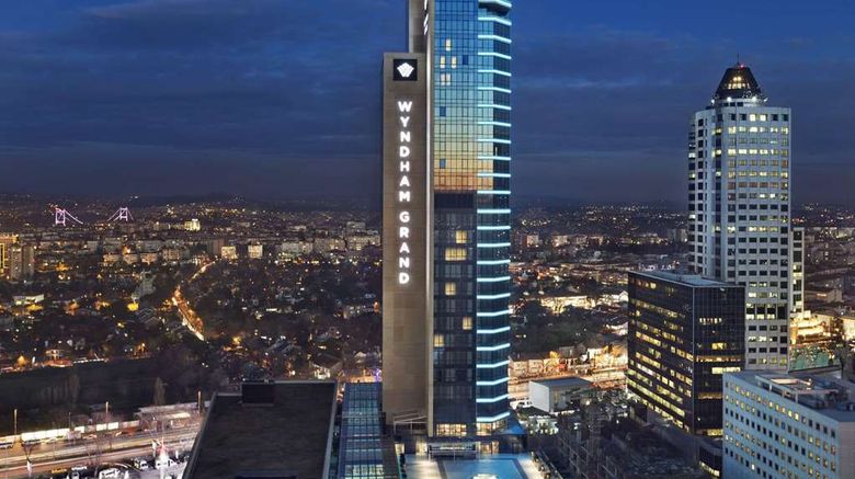<b>Wyndham Grand İstanbul Levent Exterior</b>. Images powered by <a href=https://www.travelagewest.com/Hotels/Istanbul/