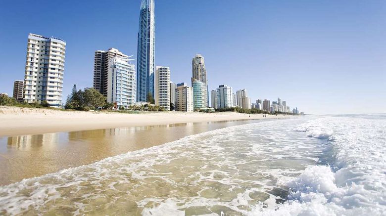 <b>Wyndham Surfers Paradise Resort Beach</b>. Images powered by <a href="https://iceportal.shijigroup.com/" title="IcePortal" target="_blank">IcePortal</a>.