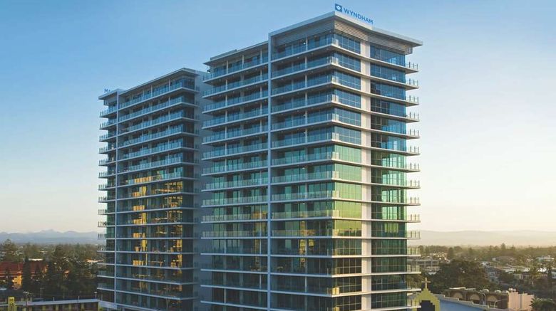 <b>Wyndham Surfers Paradise Resort Exterior</b>. Images powered by <a href="https://iceportal.shijigroup.com/" title="IcePortal" target="_blank">IcePortal</a>.