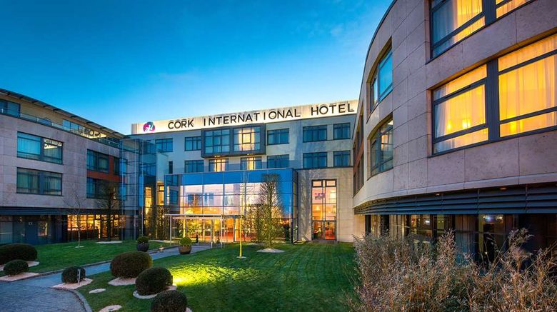 Cork International Airport Hotel Exterior. Images powered by <a href="https://iceportal.shijigroup.com" target="_blank" rel="noopener">Ice Portal</a>.