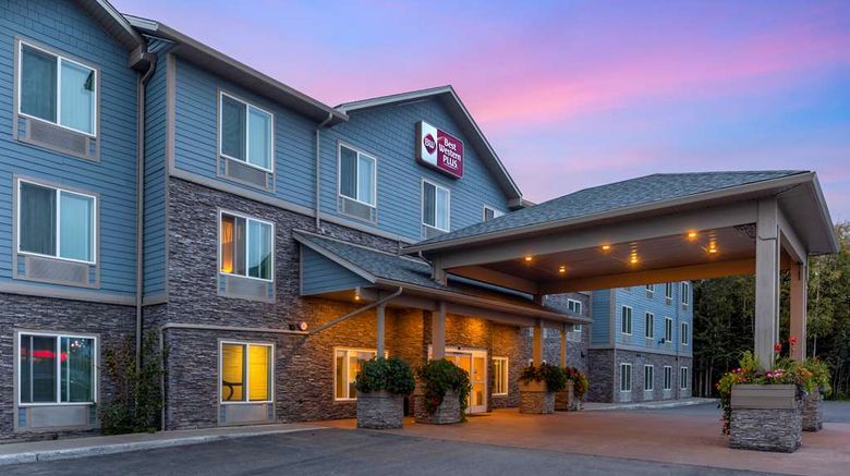 <b>Best Western Plus Chena River Lodge Exterior</b>. Images powered by <a href="https://iceportal.shijigroup.com/" title="IcePortal" target="_blank">IcePortal</a>.