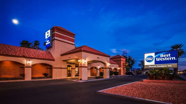 Best Western Phoenix Goodyear Inn Exterior. Images powered by <a href="https://iceportal.shijigroup.com" target="_blank" rel="noopener">Ice Portal</a>.