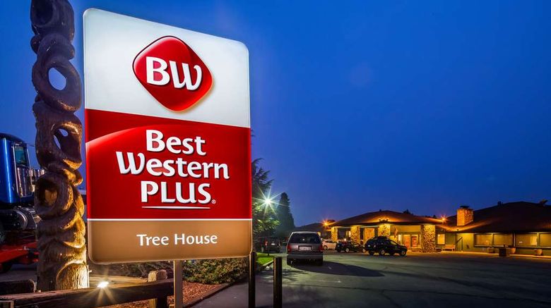 Best Western Plus Tree House Exterior. Images powered by <a href="https://iceportal.shijigroup.com" target="_blank" rel="noopener">Ice Portal</a>.