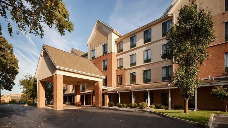 Best Western Plus Kalamazoo Suites Exterior. Images powered by <a href="https://iceportal.shijigroup.com" target="_blank" rel="noopener">Ice Portal</a>.