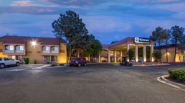 Best Western Airport ABQ Inn/Suites Exterior. Images powered by <a href="https://iceportal.shijigroup.com" target="_blank" rel="noopener">Ice Portal</a>.
