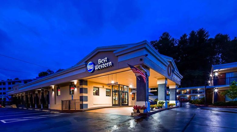 <b>Best Western of Asheville Biltmore East Exterior</b>. Images powered by <a href="https://iceportal.shijigroup.com/" title="IcePortal" target="_blank">IcePortal</a>.