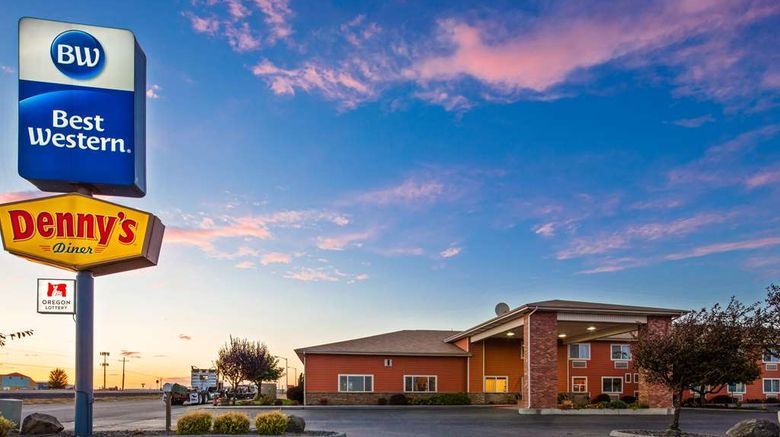 Best Western Hermiston Inn Exterior. Images powered by <a href="https://iceportal.shijigroup.com" target="_blank" rel="noopener">Ice Portal</a>.