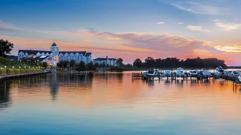 Hyatt Regency Chesapeake Bay Exterior. Images powered by <a href="https://iceportal.shijigroup.com" target="_blank" rel="noopener">Ice Portal</a>.