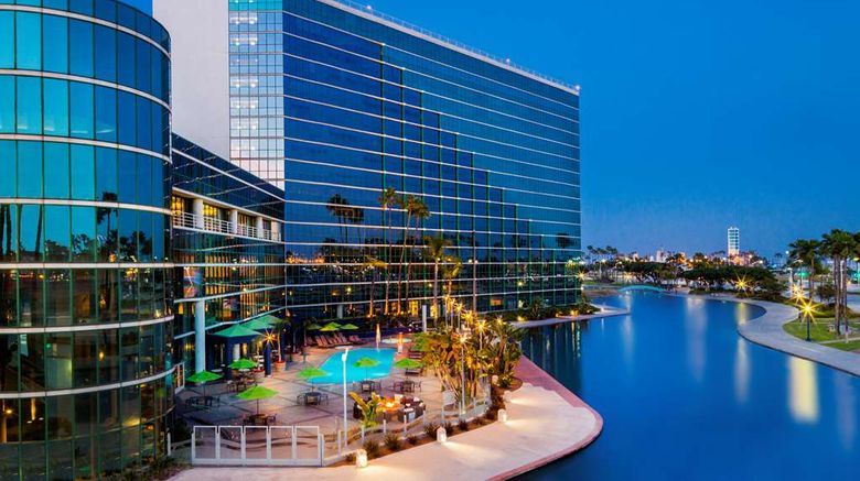<b>Hyatt Regency Long Beach Exterior</b>. Images powered by <a href="https://iceportal.shijigroup.com/" title="IcePortal" target="_blank">IcePortal</a>.