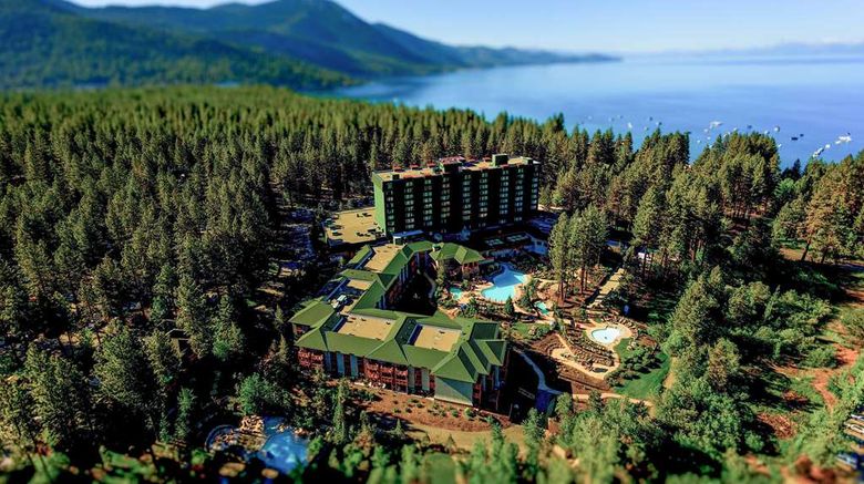 Hyatt Regency Lake Tahoe Resort, Spa Exterior. Images powered by <a href="https://iceportal.shijigroup.com" target="_blank" rel="noopener">Ice Portal</a>.
